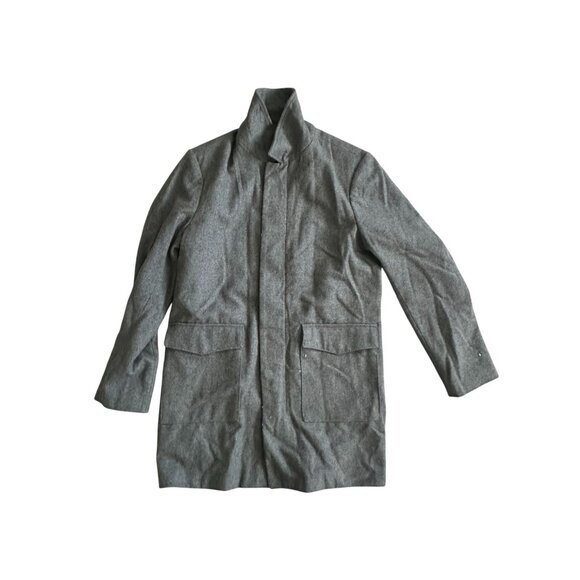 BANANA REPUBLIC Men's Gray Midlength Coat Jacket Size Medium - Picture 2 of 7